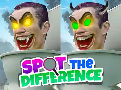 Mchezo Skibidi Toilet Spot the Difference online