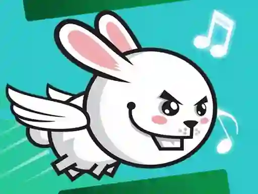 Mchezo Flappy Angry Rabbit online