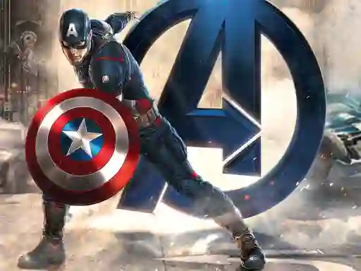 Mchezo Captain American Jigsaw Puzzle online