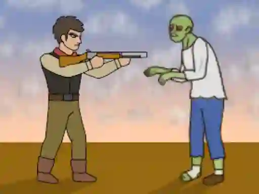 Mchezo Cowboy Survival Zombie online