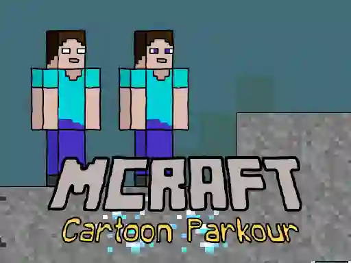Mchezo Mcraft Cartoon Parkour online