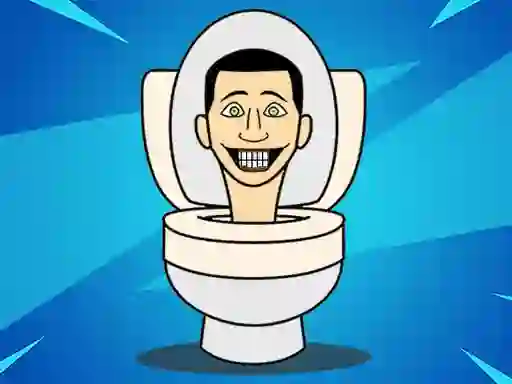 Mchezo Skibidi Toilet Coloring Book online