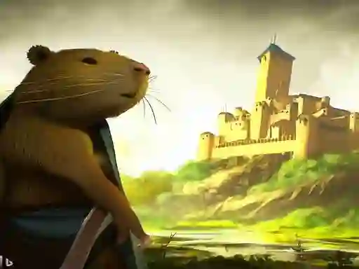 Mchezo Adventures of the Medieval Capybara online