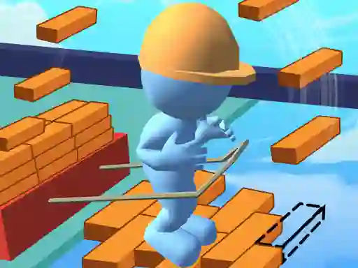 Mchezo Brick Rush 3D online