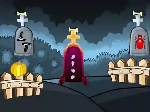 Mchezo Halloween Scary Cemetery Escape online