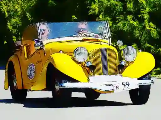 Mchezo Old Cars Puzzle online