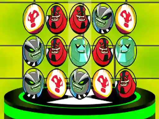 Mchezo Ben 10 Match 3 Aliens online