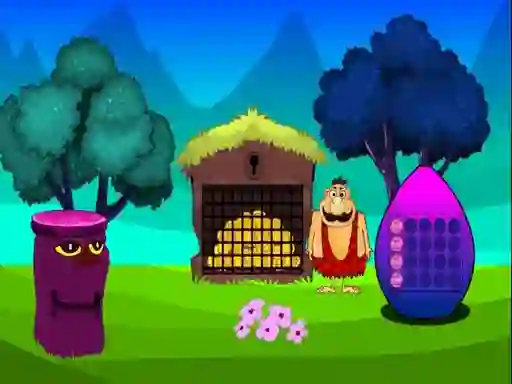 Mchezo Caveman Treasure Escape online