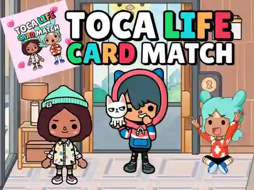 Mchezo Toca Life Memory Card Match online