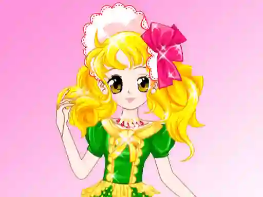 Mchezo Anime Girl Dressup online
