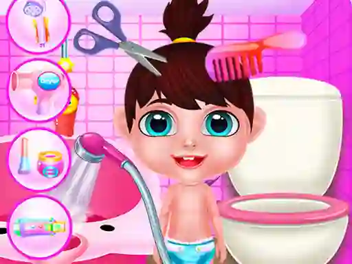 Mchezo Baby Girl Daily Care online