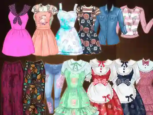 Mchezo Kawaii High School Fashion online