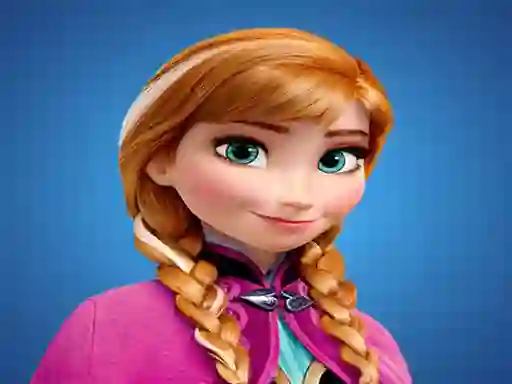 Mchezo Play Anna Frozen Sweet Matching Game online