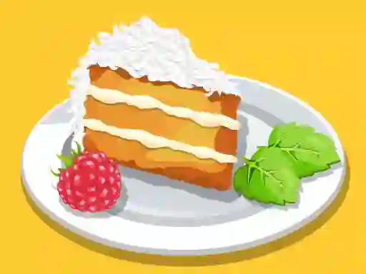 Mchezo Almond coconut cake online