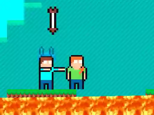 Mchezo Pixel Battle Upward online