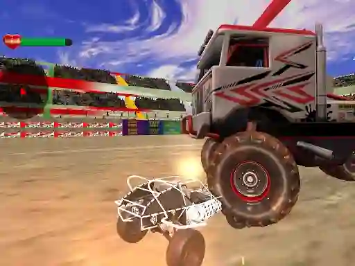Mchezo Crazy Buggy Demolition Derby online