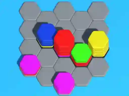 Mchezo Hexa Sort 3D Puzzle online