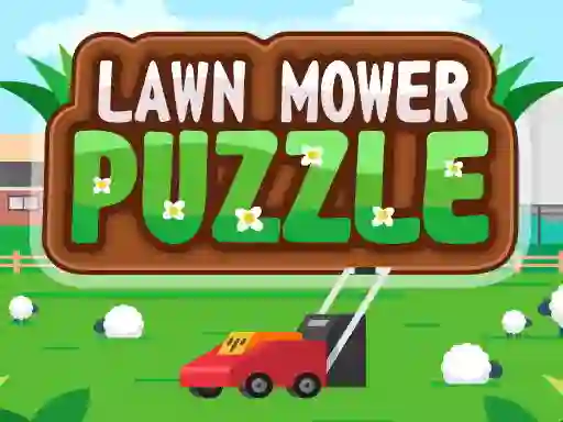 Mchezo Lawn Mower Puzzle online