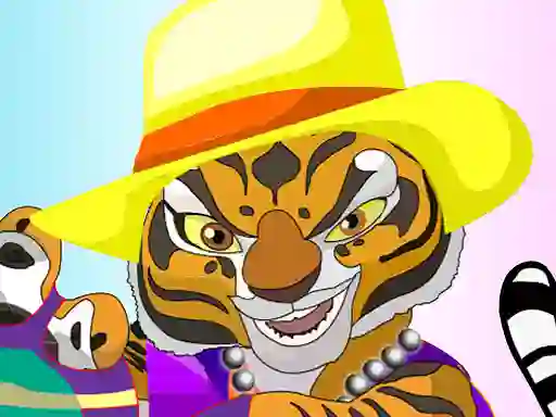 Mchezo Kung Fu Panda Master Tigress online
