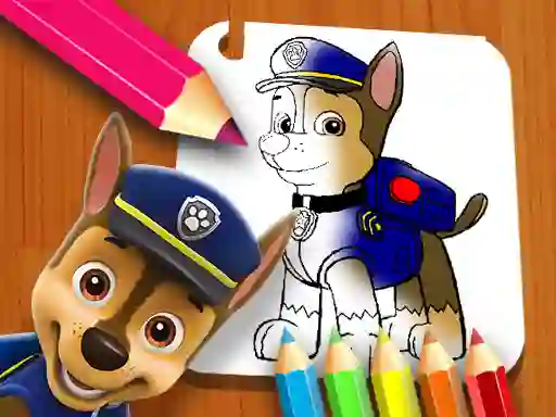 Mchezo Paw Patrol: Coloring Book online