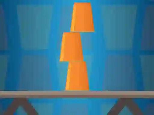 Mchezo Cups Tower Builder online