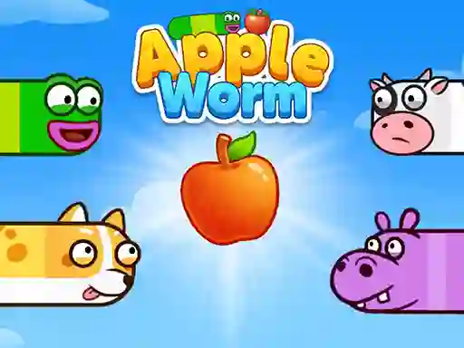 Mchezo Apple Worm online
