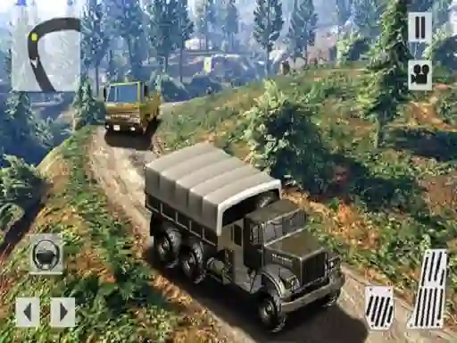 Mchezo US OffRoad Army Truck Driver online
