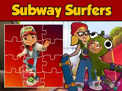 Mchezo Subway Surfers Puzzle online