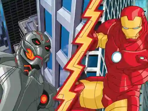 Mchezo Avengers Iron Man Rise of Ultron 2 online