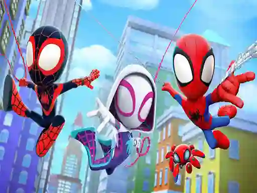 Mchezo Spidey and his Amazing Friends Swing Into Action! online