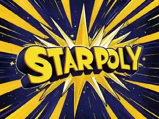 Mchezo Star poly online