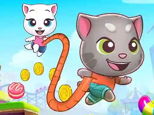 Mchezo Tom & Angela Jump online