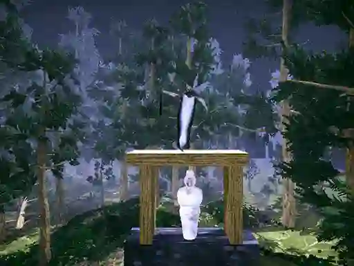 Mchezo Pocong found Kuntilanak night horror online