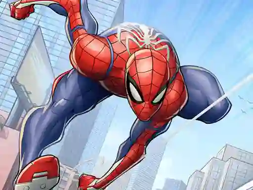 Mchezo Spiderman Slide online