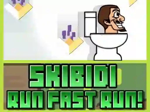 Mchezo Skibidi Run Fast Run! online
