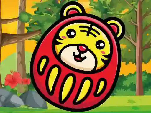 Mchezo Daruma Tiger Run online