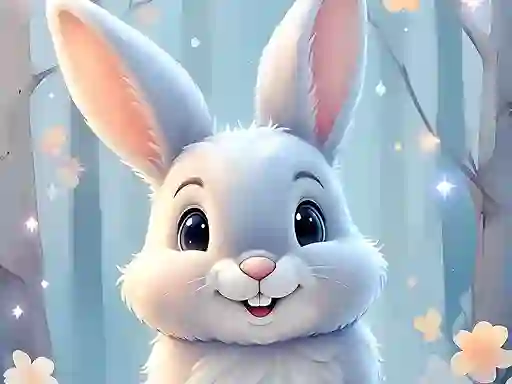 Mchezo Easter Bunny Coloring Book online