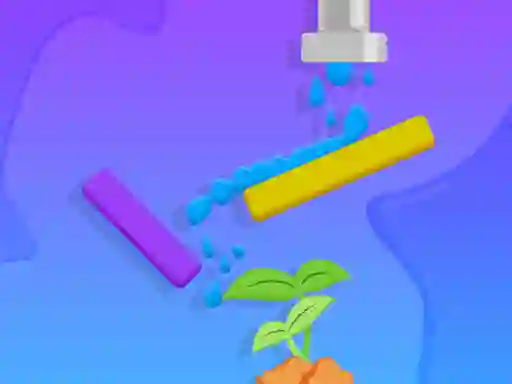 Mchezo Sprinkle Plants Puzzle Game online