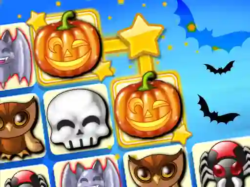 Mchezo Halloween Connect online