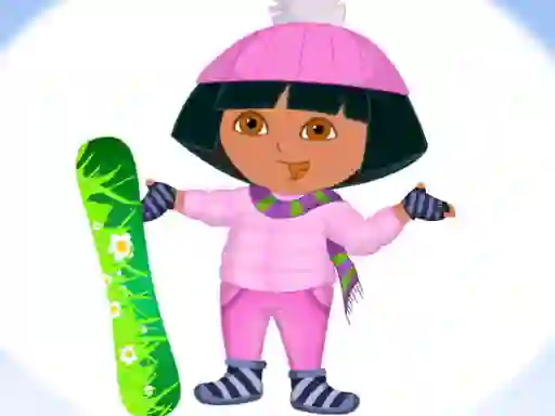 Mchezo Dora Ski Winter Dressup online