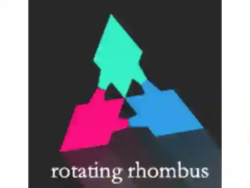 Mchezo Rotating rhombus online