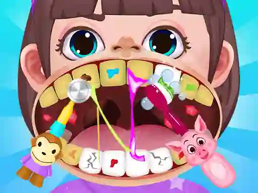 Mchezo Baby Hospital Dentist Caring online