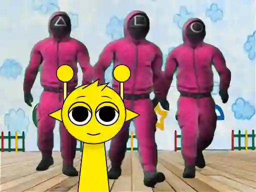 Mchezo Sprunki in Squid Game Chamber online