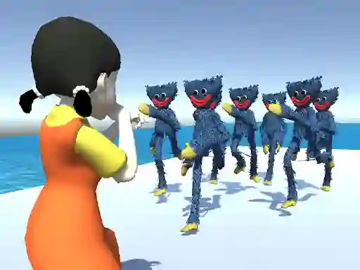 Mchezo Doll Fight Huggy online