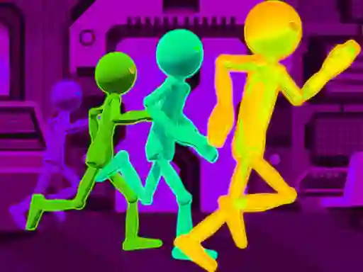 Mchezo Stickman Escape Parkour online