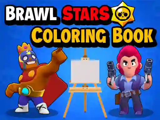 Mchezo Brawl Stars Coloring Books online