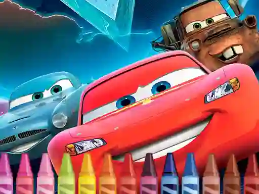 Mchezo McQueen Coloring online