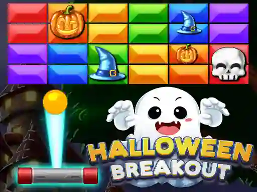 Mchezo Halloween Breakout online