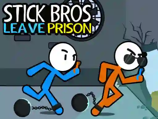 Mchezo Stick Bros Leave Prison online