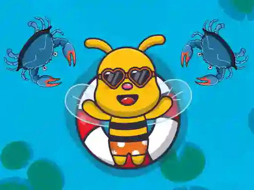 Mchezo Swimming Bee online